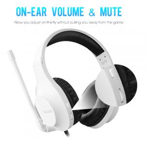 SADES Gaming Headset Spirits SA-721, multiplatform, 3.5mm, λευκό | Συνοδευτικά PC | elabstore.gr