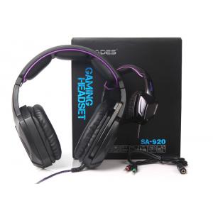 SADES gaming headset SA-920, 3.5mm, 40mm, μαύρο | eLabstore.gr