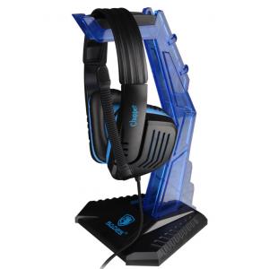 SADES Stand Wolfbone D1 για headset, μπλε | Συνοδευτικά PC | elabstore.gr