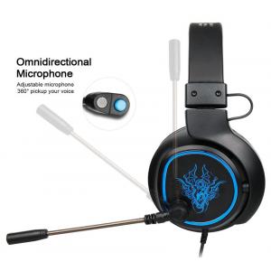 SADES gaming headset SA-R6, USB, 50mm, 7.1CH, LED, μαύρο | eLabstore.gr SADES gaming headset SA-R6, USB, 50mm, 7.1CH, LED, μαύρο | Συνοδευτικά PC | elabstore.gr