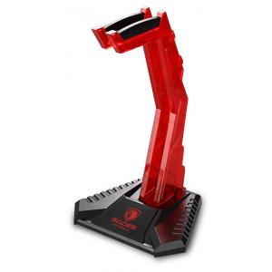 SADES Stand Wolfbone D1 για headset, κοκκινο | Συνοδευτικά PC | elabstore.gr