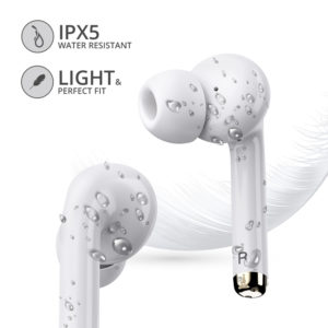 HIFUTURE earphones Smartpods 2 με θήκη φόρτισης, true wireless, λευκά | Αξεσουάρ κινητών | elabstore.gr