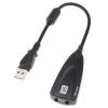 POWERTECH USB κάρτα ήχου ST16, USB2.0, 7.1, 2x 3.5mm, μαύρη | PC & Αναβάθμιση | elabstore.gr