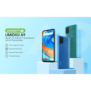 UMIDIGI Smartphone A9, 6.53" HD+, 3/64GB, 13MP, γκρι | Mobile Συσκευές | elabstore.gr