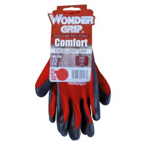 WONDER GRIP αντιολισθητικά γάντια εργασίας Comfort, 11/XXL, κόκκινα | Εργαλεία | elabstore.gr