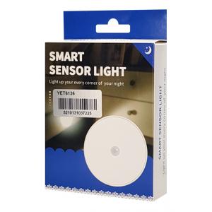 Φωτιστικό τοίχου LED YET6133, με αισθητήρα κίνησης PIR, 0.15W, λευκό | Φωτισμός | elabstore.gr