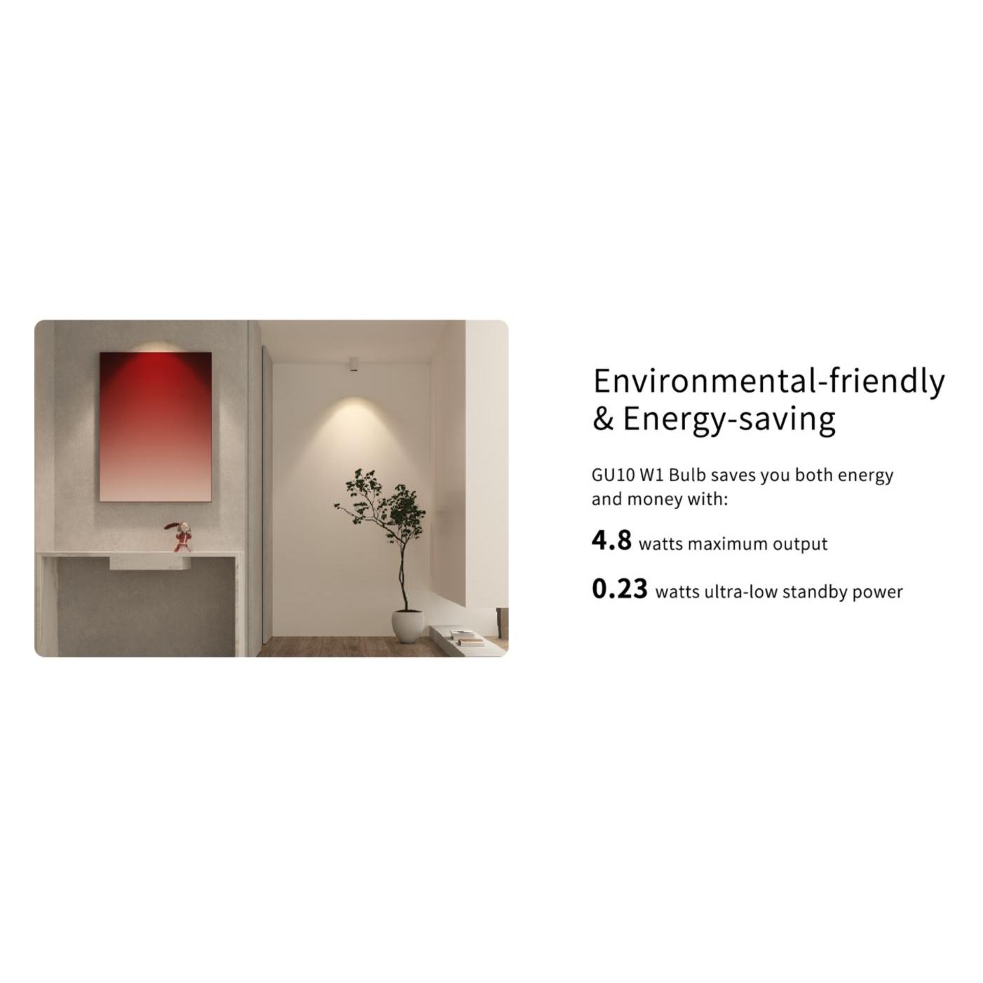 YEELIGHT smart λάμπα LED YLDP004, GU10, 4,8W, E27, 350lm, 2700K | eLabstore.gr YEELIGHT smart λάμπα LED YLDP004, GU10, 4,8W, E27, 350lm, 2700K | Φωτισμός | elabstore.gr