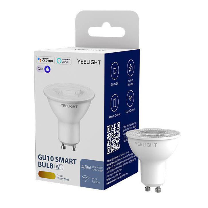 YEELIGHT smart λάμπα LED YLDP004, GU10, 4,8W, E27, 350lm, 2700K | eLabstore.gr YEELIGHT smart λάμπα LED YLDP004, GU10, 4,8W, E27, 350lm, 2700K | Φωτισμός | elabstore.gr