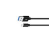 Καλώδιο Φόρτισης - Data Type-C USB 3m 2.4A Μαύρο | eLabstore.gr Καλώδιο Φόρτισης - Data Type-C USB 3m 2.4A Μαύρο | Περιφερειακά | elabstore.gr