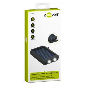 GOOBAY Power bank με φακό 49216, 8000mAh, 2x output, 2A, μαύρο | eLabstore.gr GOOBAY Power bank με φακό 49216, 8000mAh, 2x output, 2A, μαύρο | Αξεσουάρ κινητών | elabstore.gr