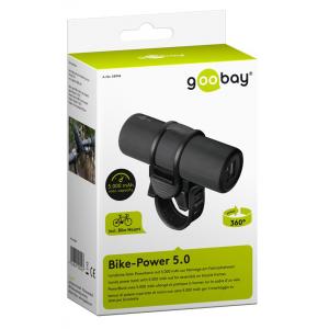 GOOBAY Power bank με βάση ποδήλατου 58944, 5000mAh, 1x output, 2A, μαύρο | eLabstore.gr GOOBAY Power bank με βάση ποδήλατου 58944, 5000mAh, 1x output, 2A, μαύρο | eLabstore.gr