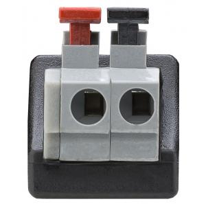 GOOBAY βύσμα BNC αρσενικό σε terminal block 2pin 76750, push-down, 10τμχ | Κλειστό Κύκλωμα CCTV | elabstore.gr