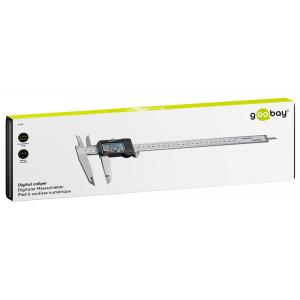 GOOBAY ψηφιακό παχύμετρο 77139, 300mm/12", ασημί | Εργαλεία | elabstore.gr