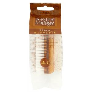 AQUA MASSAGE Βουρτσάκι καθαρισμού & απολέπισης ποδιών, καφέ | Οικιακές & Προσωπικές Συσκευές | elabstore.gr