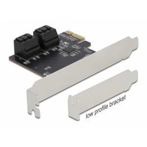 DELOCK κάρτα επέκτασης PCI σε 4x SATA 90010, 6Gb/s | PC & Αναβάθμιση | elabstore.gr
