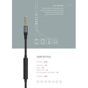 CELEBRAT earphones με μικρόφωνο C10, 3.5mm, 1.2m, μαύρα | Αξεσουάρ κινητών | elabstore.gr
