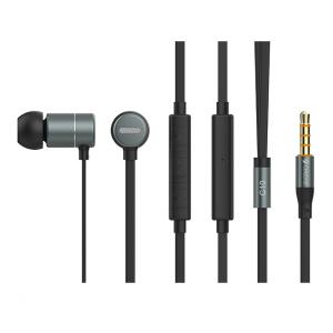 CELEBRAT earphones με μικρόφωνο C10, 3.5mm, 1.2m, μαύρα | Αξεσουάρ κινητών | elabstore.gr
