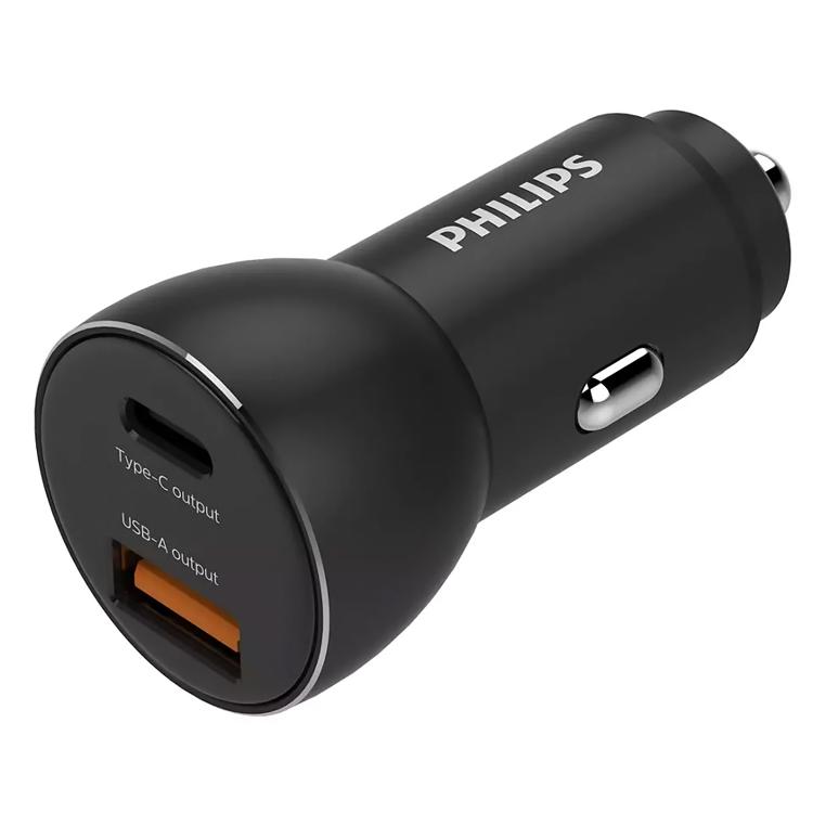 PHILIPS φορτιστής αυτοκινήτου DLP2521-00, USB & Type-C, 36W, μαύρος | eLabstore.gr PHILIPS φορτιστής αυτοκινήτου DLP2521-00, USB & Type-C, 36W, μαύρος | Αξεσουάρ κινητών | elabstore.gr