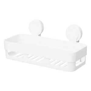 ECOCO ράφι μπάνιου E1506, 30x12x7cm, διάτρητο, λευκό | Οικιακές & Προσωπικές Συσκευές | elabstore.gr