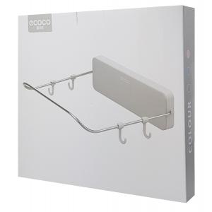 ECOCO βάση τοίχου για κουζίνα-μπάνιο E1717, 24x24x7cm, γκρι | Οικιακές & Προσωπικές Συσκευές | elabstore.gr