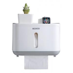 ECOCO βάση μπάνιου για χαρτί E1807, λευκή-γκρι | Οικιακές & Προσωπικές Συσκευές | elabstore.gr