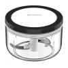 ECOCO Χειροκίνητος πολυκόφτης E1919, 200ml, 2 λεπίδες, μαύρος | Οικιακές & Προσωπικές Συσκευές | elabstore.gr