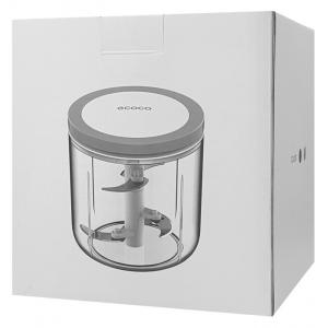 ECOCO Χειροκίνητος πολυκόφτης E1921, 1000ml, 5 λεπίδες, γκρι | Οικιακές & Προσωπικές Συσκευές | elabstore.gr
