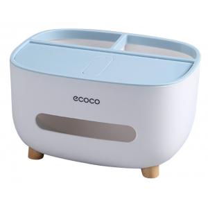 ECOCO βάση για χαρτομάντηλα και αντικείμενα E2009, 21x16x12cm, μπλε | Οικιακές & Προσωπικές Συσκευές | elabstore.gr