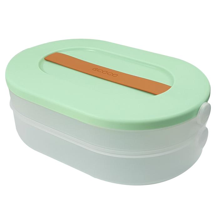 ECOCO Δοχείο τροφίμων E2017, 2 επιπέδων, πράσινο | eLabstore.gr ECOCO Δοχείο τροφίμων E2017, 2 επιπέδων, πράσινο | Οικιακές & Προσωπικές Συσκευές | elabstore.gr