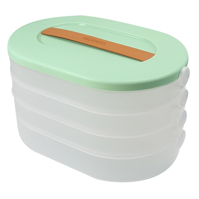 ECOCO Δοχείο τροφίμων E2019, 4 επιπέδων, πράσινο | eLabstore.gr ECOCO Δοχείο τροφίμων E2019, 4 επιπέδων, πράσινο | Οικιακές & Προσωπικές Συσκευές | elabstore.gr