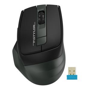 A4TECH ασύρματο ποντίκι Fstyler FB35S, silent, 2000DPI, 6 πλήκτρα, μαύρο | Συνοδευτικά PC | elabstore.gr
