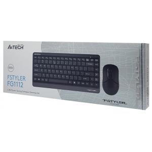 A4TECH σετ ποντίκι & πληκτρολόγιο FG1112, ασύρματα, μαύρο | Συνοδευτικά PC | elabstore.gr