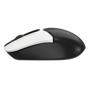 A4TECH ασύρματο ποντίκι Fstyler FG12, 1200DPI, 3 πλήκτρα, λευκό-μαύρο | Συνοδευτικά PC | elabstore.gr