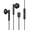CELEBRAT earphones με μικρόφωνο G16, Type-C, 1.2m, μαύρα | Αξεσουάρ κινητών | elabstore.gr