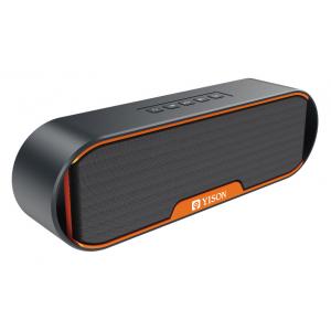 YISON φορητό ηχείο Hanker H4, 2x 5W, Bluetooth 5.0, 1200mAh, γκρι | Εικόνα & Ήχος | elabstore.gr