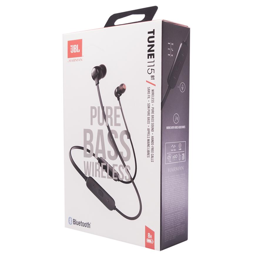 JBL ασύρματα ακουστικά JBL-T115-ΒΚ, bluetooth, μικρόφωνο, 160mAh, μαύρα | eLabstore.gr JBL ασύρματα ακουστικά JBL-T115-ΒΚ, bluetooth, μικρόφωνο, 160mAh, μαύρα | Αξεσουάρ κινητών | elabstore.gr