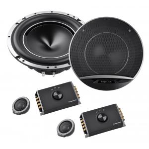KRUGER&MATZ Κιτ ηχείων αυτοκινήτου KM620T11, 120W, 6.5", μαύρο | Gadgets - Αξεσουάρ | elabstore.gr