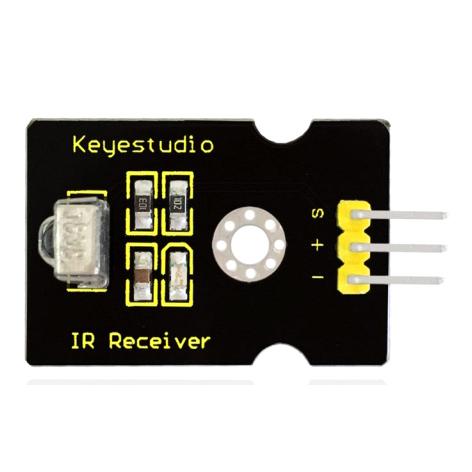 KEYESTUDIO digital IR receiver module KS0026, συμβατό με Arduino | eLabstore.gr KEYESTUDIO digital IR receiver module KS0026, συμβατό με Arduino | Gadgets - Αξεσουάρ | elabstore.gr
