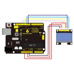 KEYESTUDIO OLED graphic display module KS0056, 1.3", 128x64 | Gadgets - Αξεσουάρ | elabstore.gr