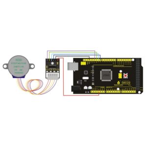 KEYESTUDIO stepper motor driver module και stepper motor KS0140, 5V | Gadgets - Αξεσουάρ | elabstore.gr