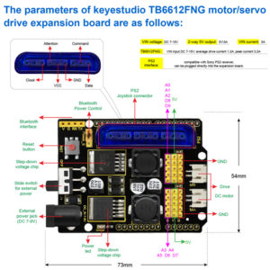KEYESTUDIO 4DOF robot mechanical arm kit KS0198 για Arduino DIY | Gadgets - Αξεσουάρ | elabstore.gr