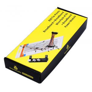 KEYESTUDIO Power+830-Hole Solderless breadboard KS0312, 65x Jumper Wires | Gadgets - Αξεσουάρ | elabstore.gr