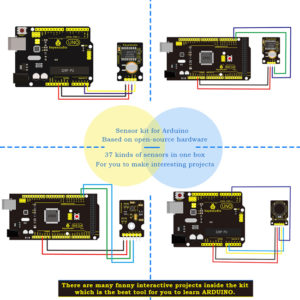 KEYESTUDIO 37 in 1 Sensor V2.0 kit για Arduino KS0399 | Gadgets - Αξεσουάρ | elabstore.gr