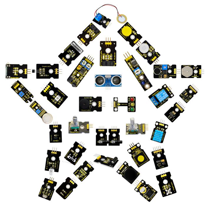 KEYESTUDIO 37 in 1 Sensor V2.0 kit για Arduino KS0399 | eLabstore.gr KEYESTUDIO 37 in 1 Sensor V2.0 kit για Arduino KS0399 | Gadgets - Αξεσουάρ | elabstore.gr