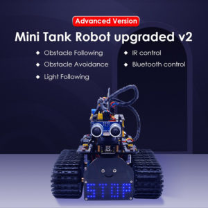 KEYESTUDIO mini tank robot V2.0 kit KS0428, για Arduino STEM | Gadgets - Αξεσουάρ | elabstore.gr