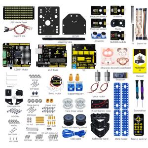 KEYESTUDIO mini tank robot V2.0 kit KS0428, για Arduino STEM | Gadgets - Αξεσουάρ | elabstore.gr