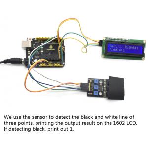 KEYESTUDIO 3-channel infrared line tracking sensor KS0453 | Gadgets - Αξεσουάρ | elabstore.gr