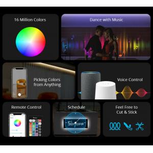 SONOFF Smart LED καλωδιοταινία L1 Lite, RGB, WiFi, 5m | Φωτισμός | elabstore.gr