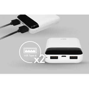 SILICON POWER Power bank GP25, 10000mAh, 2x output, 2.1A, μαύρο | Αξεσουάρ κινητών | elabstore.gr