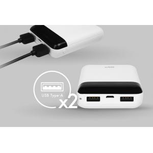 SILICON POWER Power bank GP25, 10000mAh, 2x output, 2.1A, λευκό | eLabstore.gr SILICON POWER Power bank GP25, 10000mAh, 2x output, 2.1A, λευκό | Αξεσουάρ κινητών | elabstore.gr